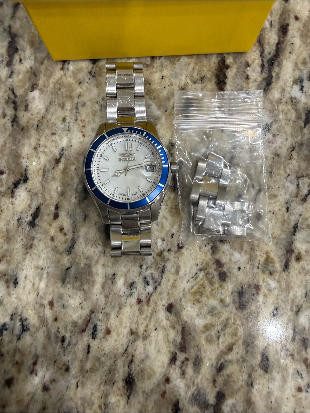 INVICTA Women Watch 28644 Stainless Steel Quartz Female Silver - Picture 3 of 4